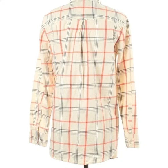 BANANA REPUBLIC Stripe button down shirt. Sz S - Picture 3 of 5